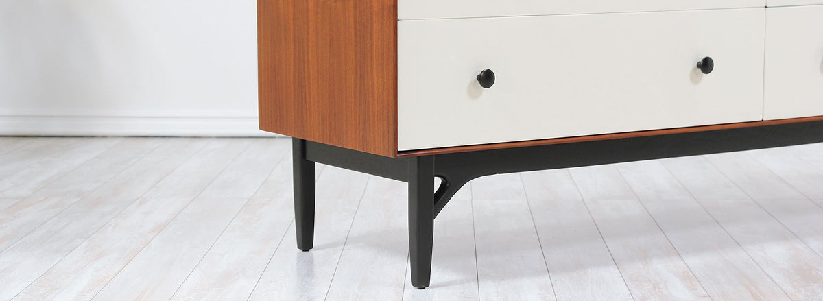 Greta M. Grossman Two-Tone Lacquered Dresser for Glenn of California