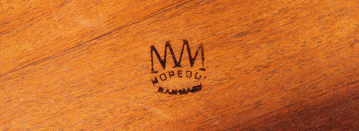 Danish Modern Teak Surfboard Style Coffee Table by Moreddi