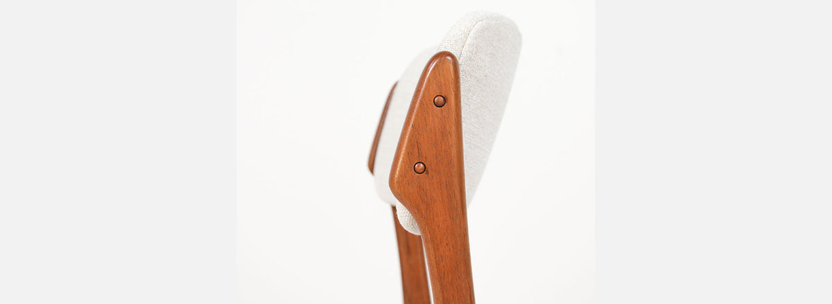 Erik Buch Model-49 Dining Chairs for Oddense Maskinsinedkeri