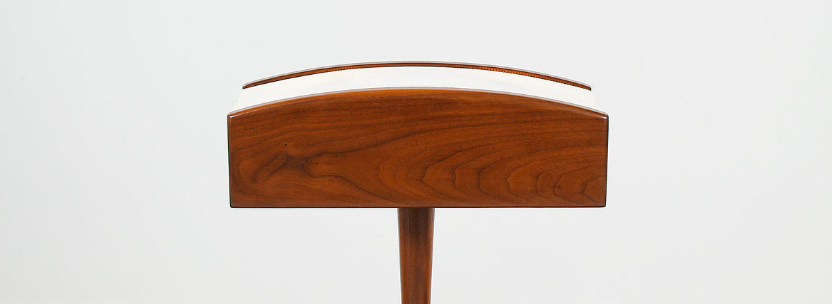 Mid-Century Modern Walnut Desk Lamp