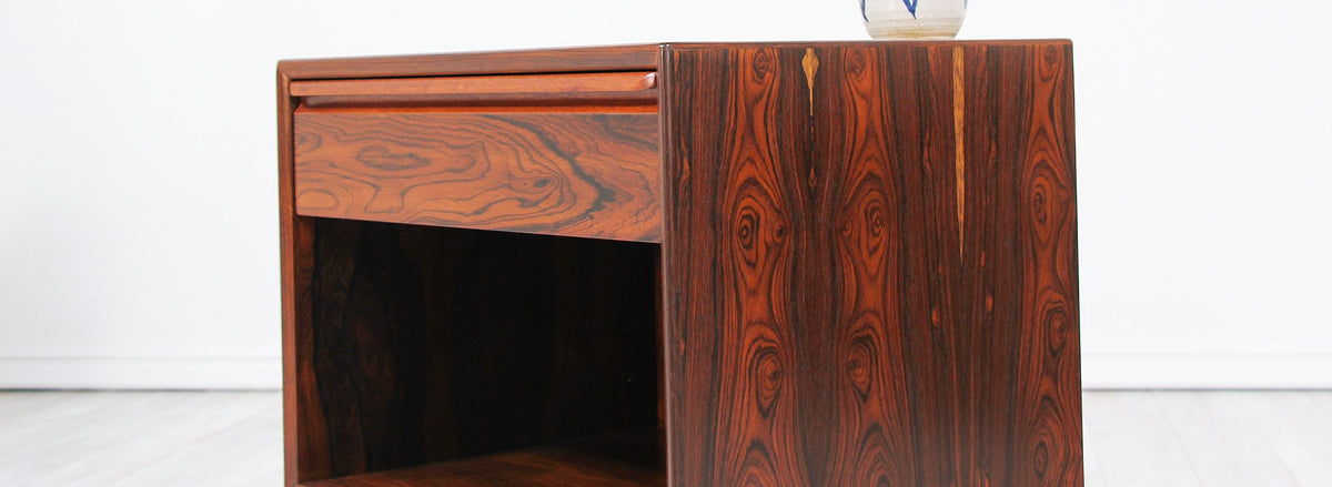 Mid-Century Norwegian Rosewood Night Stands by Westnofa