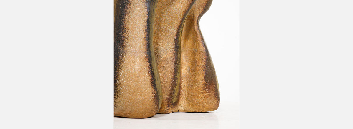 Large Abstract Glazed Ceramic Sculpture