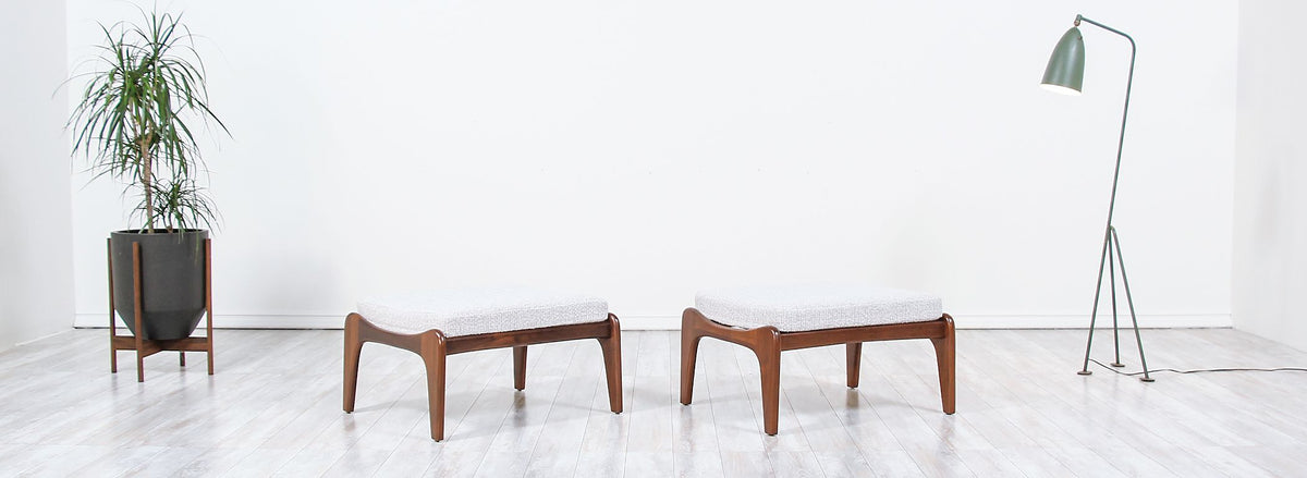 Adrian Pearsall Model 1211-O Stools for Craft Associates