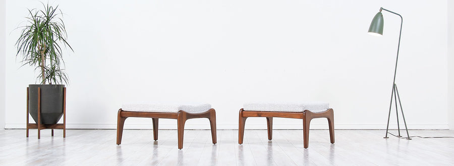 Adrian Pearsall Model 1211-O Stools for Craft Associates