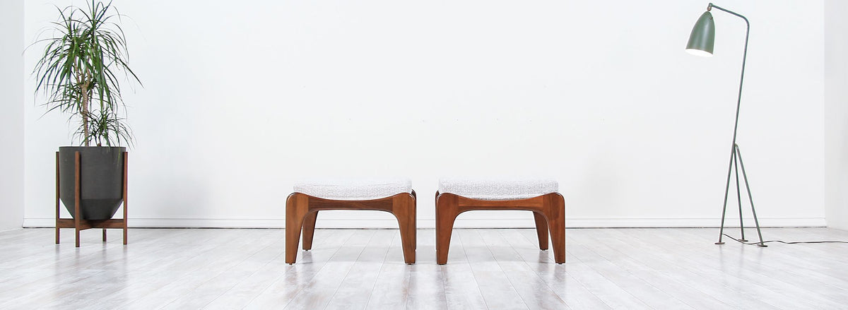 Adrian Pearsall Model 1211-O Stools for Craft Associates