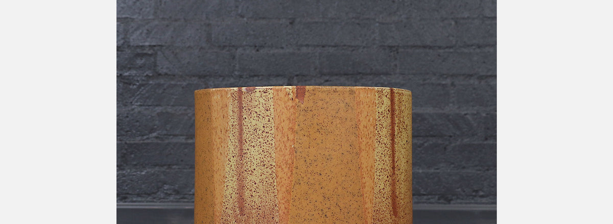 Californian Modern "Flame Glaze" Planter by David Cressey & Robert Maxwell 