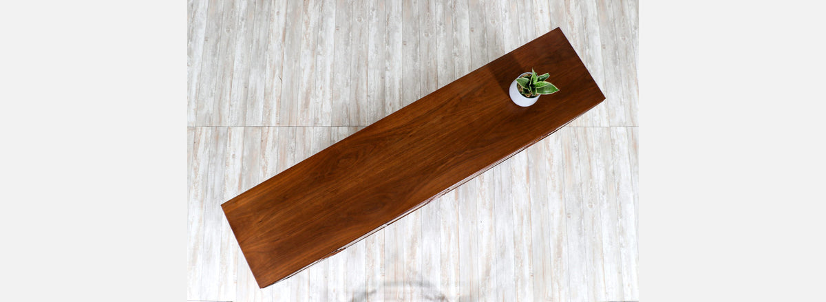 Jack Cartwright Walnut 12-Drawer Dresser for Founders Co.
