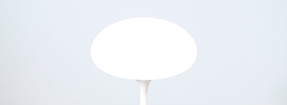 Billy Curry “Mushroom” Frosted Glass Table Lamp for Laurel