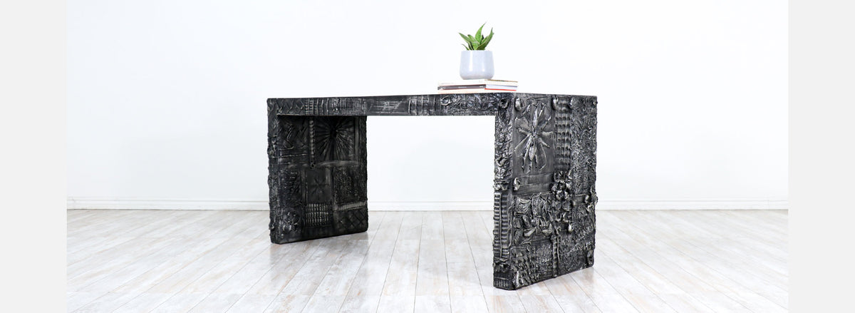 Adrian Pearsall "Sculptra" Brutalist Console Table for Craft Associates