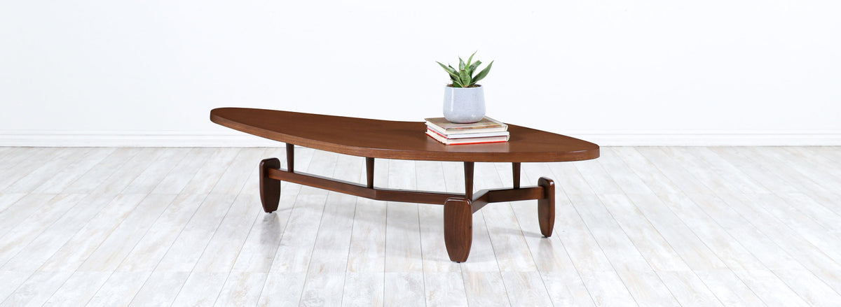 John Keal "Outrigger" Coffee Table for Brown Saltman
