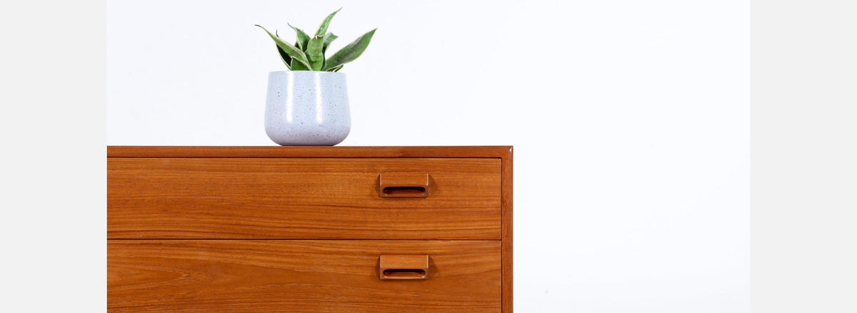Danish Modern Teak Chest of Drawers by Børge Mogensen for Søborg Møbler