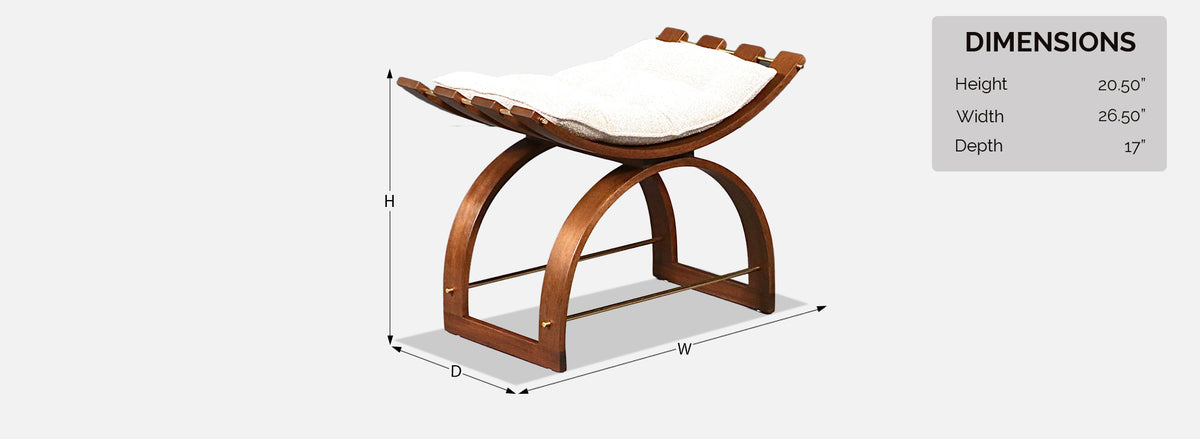 Harvey Probber "Knights" Model-1173 Sculpted Benches