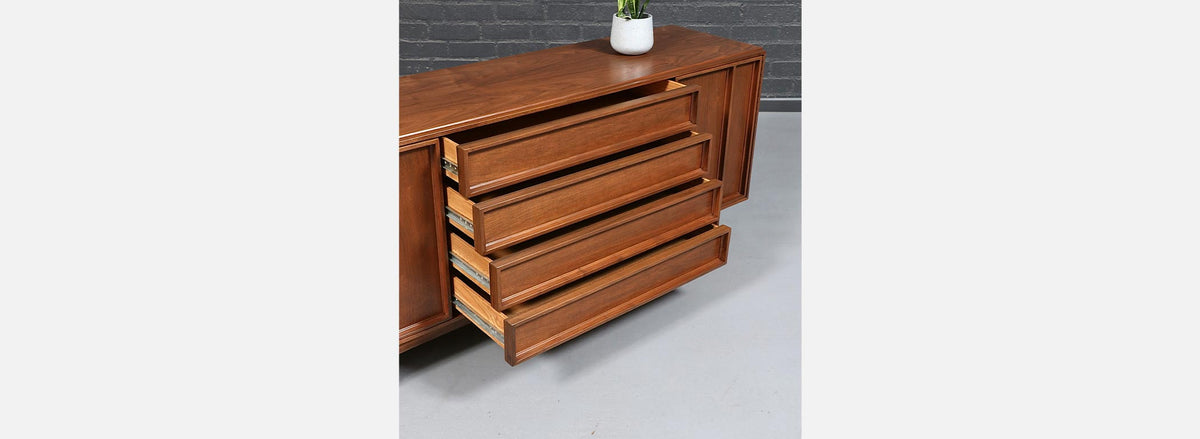 Californian Modern Credenza by John Keal for Brown Saltman