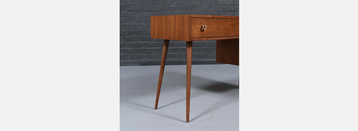 Greta M. Grossman Walnut Writing Desk for Glenn of California