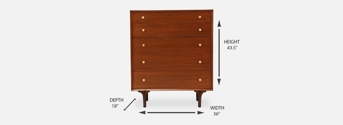 Richard Thompson Chest of Drawers for Glenn of California