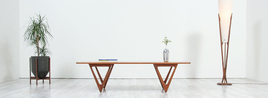 Kurt Østervig Surfboard Coffee Table for Jason Møbler