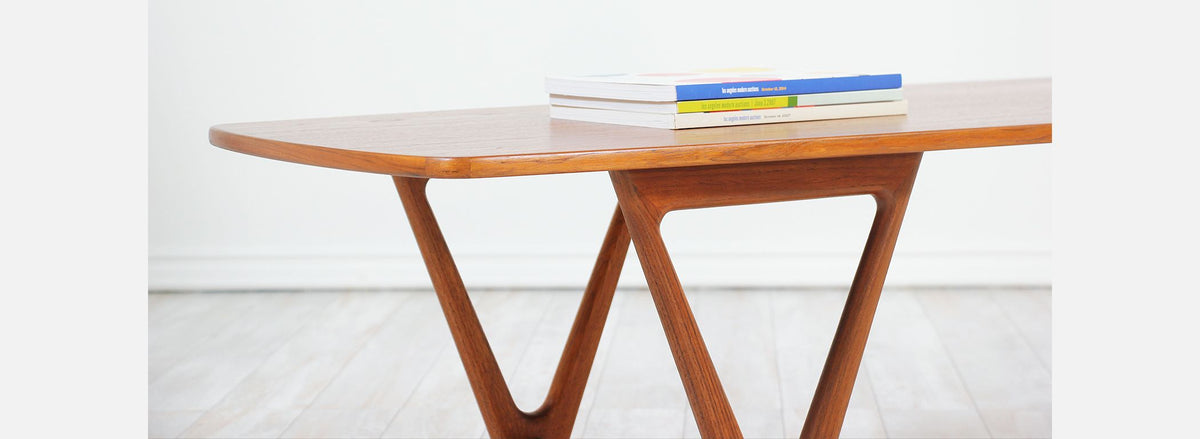 Kurt Østervig Surfboard Coffee Table for Jason Møbler