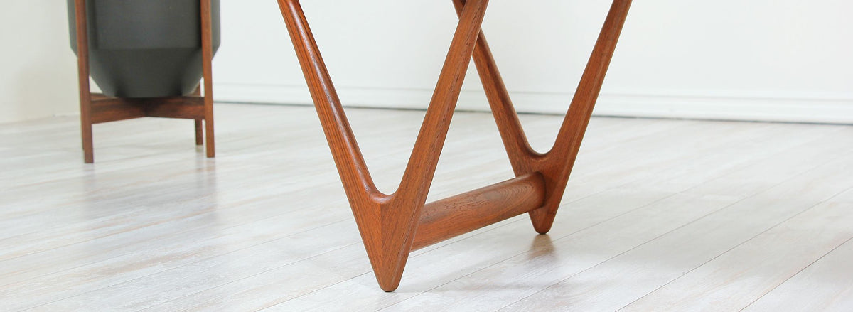 Kurt Østervig Surfboard Coffee Table for Jason Møbler