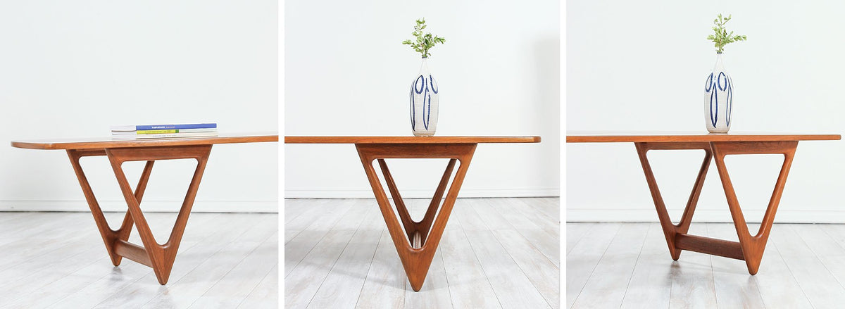 Kurt Østervig Surfboard Coffee Table for Jason Møbler