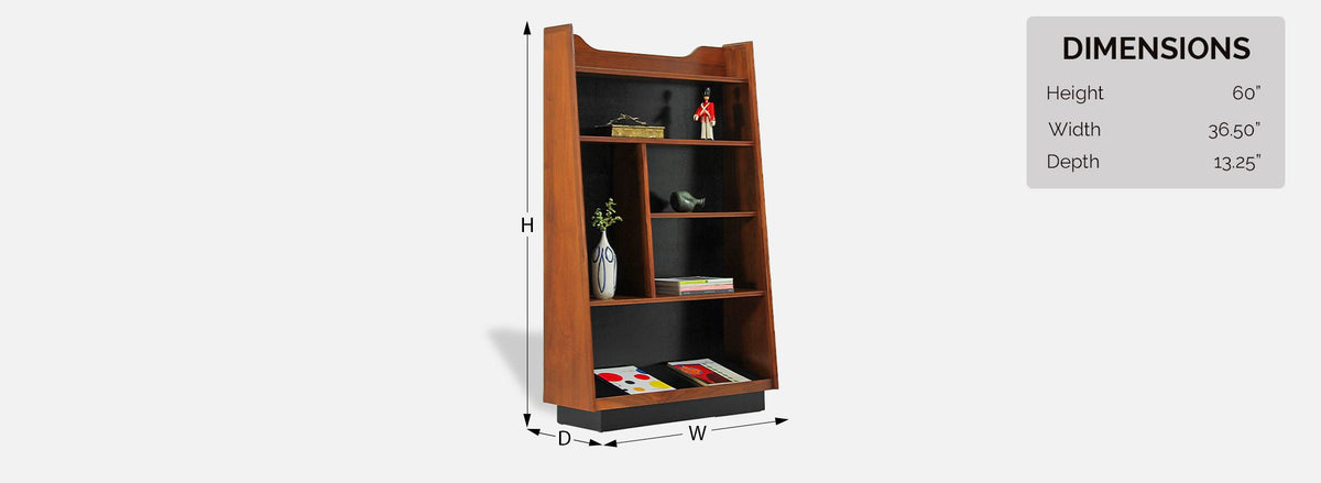 Merton L. Gershun Free-Standing Bookshelf for Dillingham