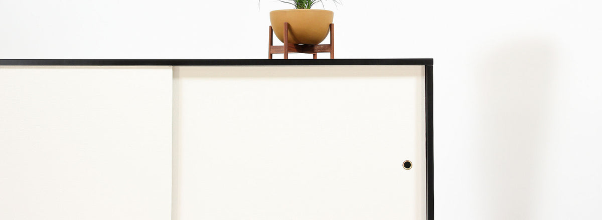 Paul McCobb "Planner Group" Ebonized Credenza for Winchendon Furniture