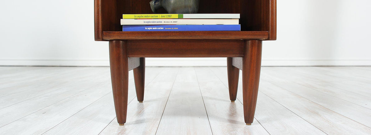 Danish Modern Walnut Night Stands