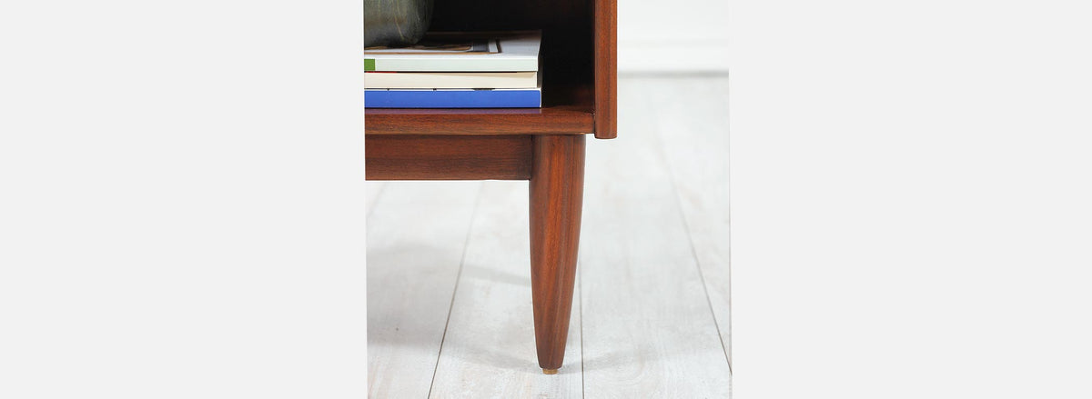 Danish Modern Walnut Night Stands