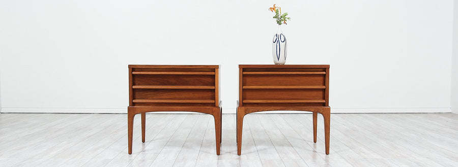 Mid-Century Modern "Rhythm" Night Stands by Lane 2