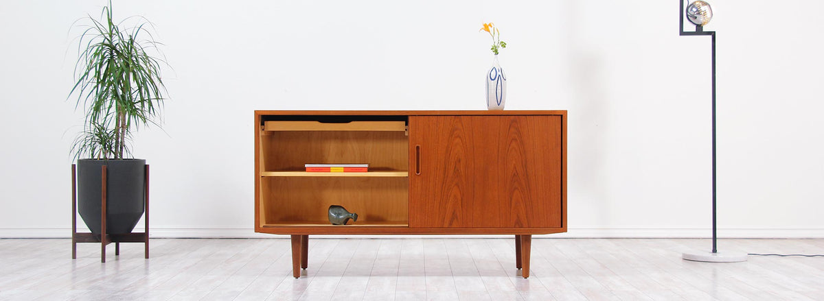 Carlo Jensen Teak Credenza for Hundevad & Co.