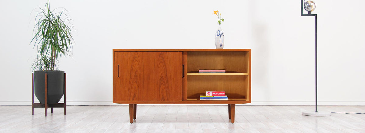 Carlo Jensen Teak Credenza for Hundevad & Co.