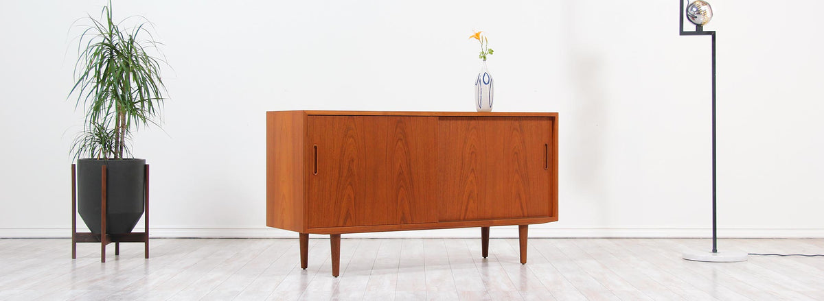 Carlo Jensen Teak Credenza for Hundevad & Co.
