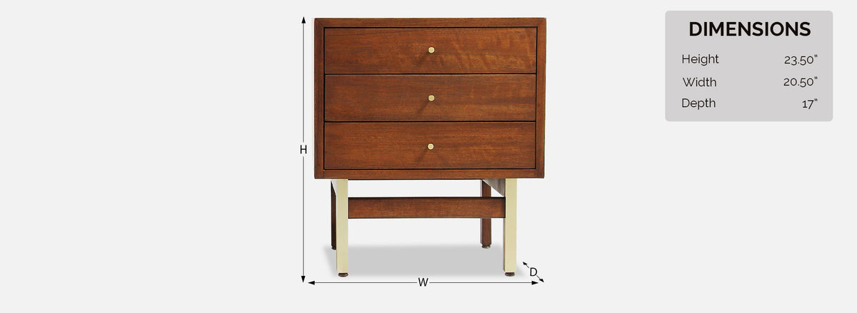 Mid-Century Modern Night Stands by American of Martinsville-2