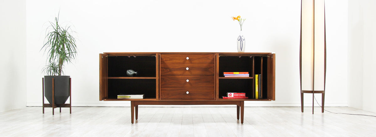Mid Century Modern "Declaration" Credenza by Kipp Stewart for Drexel
