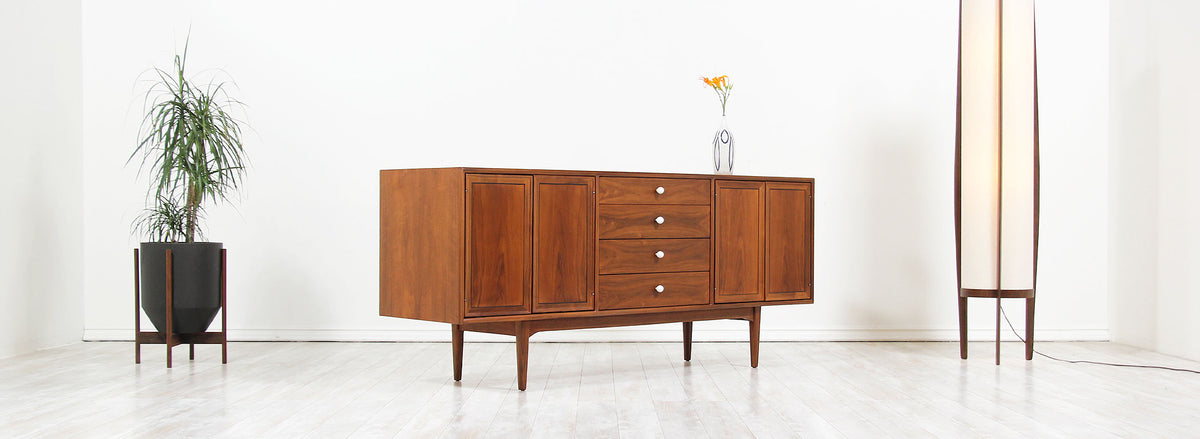 Mid Century Modern "Declaration" Credenza by Kipp Stewart for Drexel