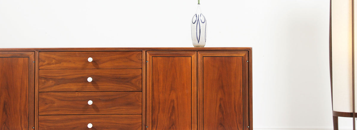 Mid Century Modern "Declaration" Credenza by Kipp Stewart for Drexel