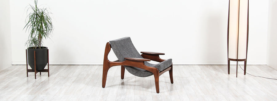 Adrian Pearsall Model 804-C Sling Chair for Craft Associates2