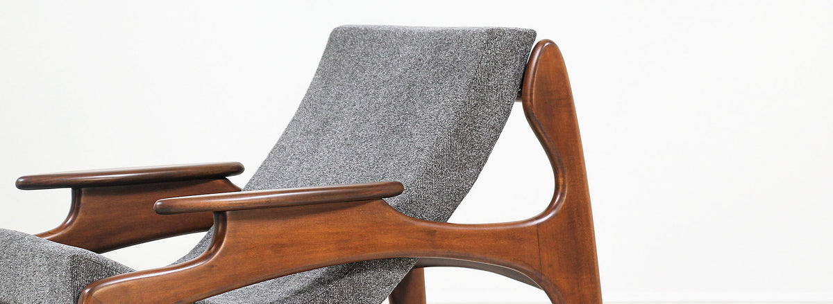 Adrian Pearsall Model 804-C Sling Chair for Craft Associates2