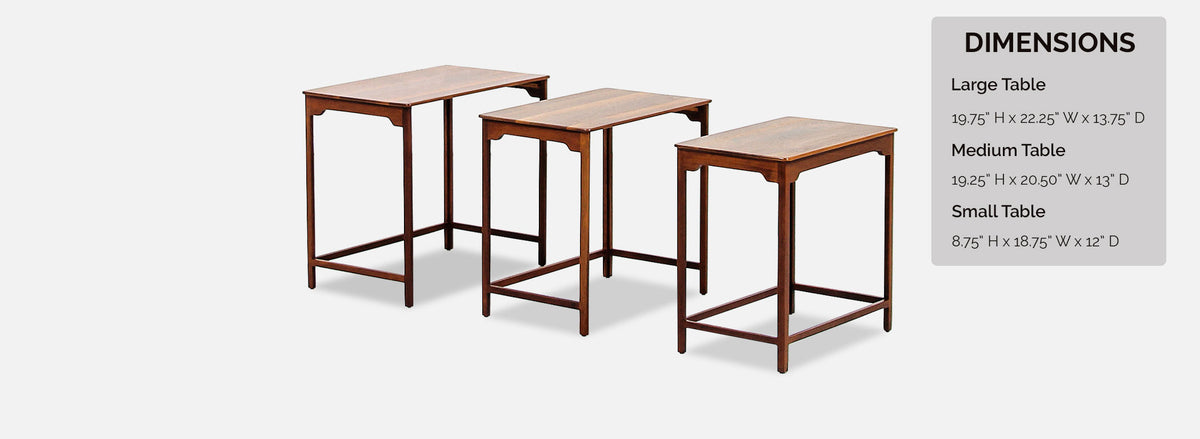 Edward J. Wormley Nesting Tables for Dunbar