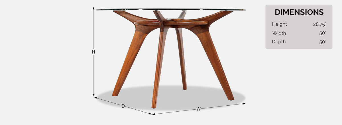 Adrian Pearsall Model 1135-T Dining Table for Craft Associates