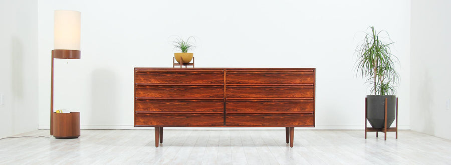 Mid-Century Modern Rosewood 8- Drawer Dresser by Westnofa 2