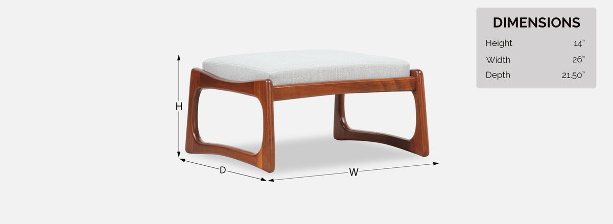Adrian Pearsall Sculptural Stool for Craft Associates