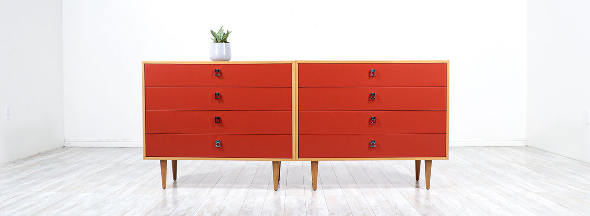 Jack Cartwright Two-Tone Lacquered Chest's for Founders