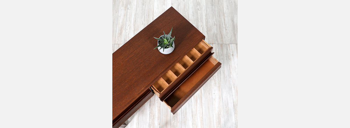 Paul Laszlo Sculpted Console Table for Brown Saltman