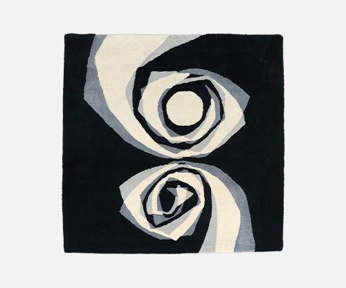 Post Modern "Sunhooks" Abstract Wool Tapestry Wall Art