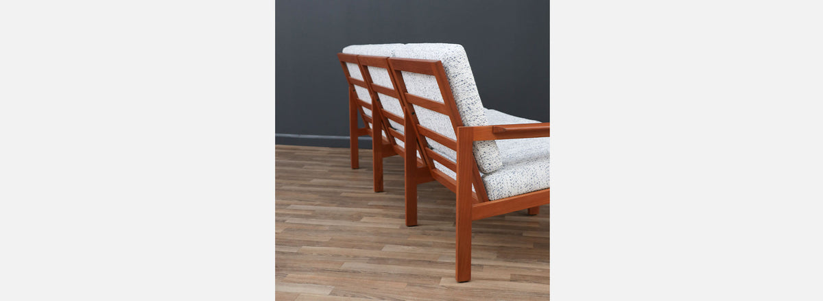 Illum Wikkelsø "Capella" Teak Sofa for N. Eilersen
