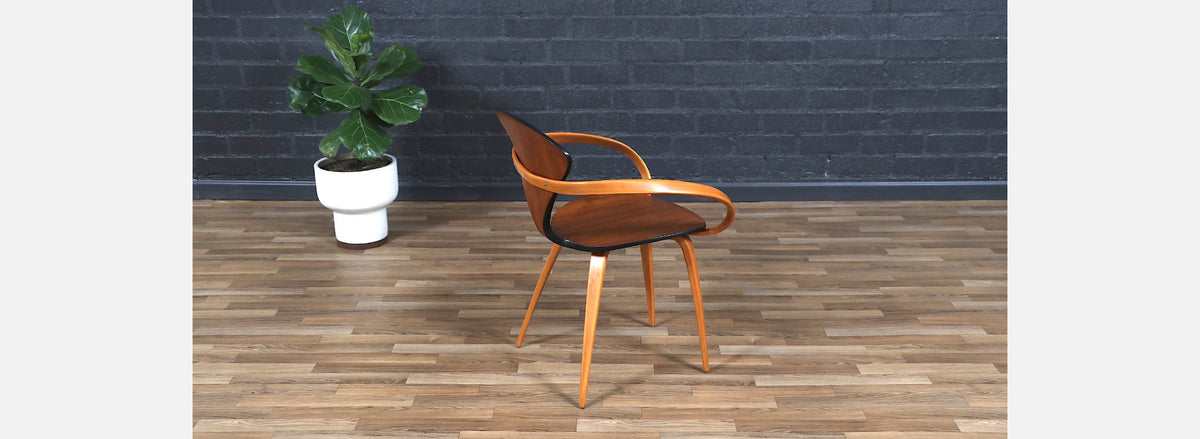 Mid-Century "Pretzel" Arm Chair by Norman Cherner for Plycraft