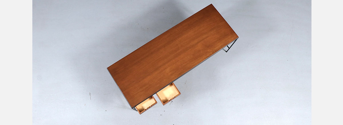 Paul McCobb "Planner Group" Iron Desk / Table for Winchendon Furniture