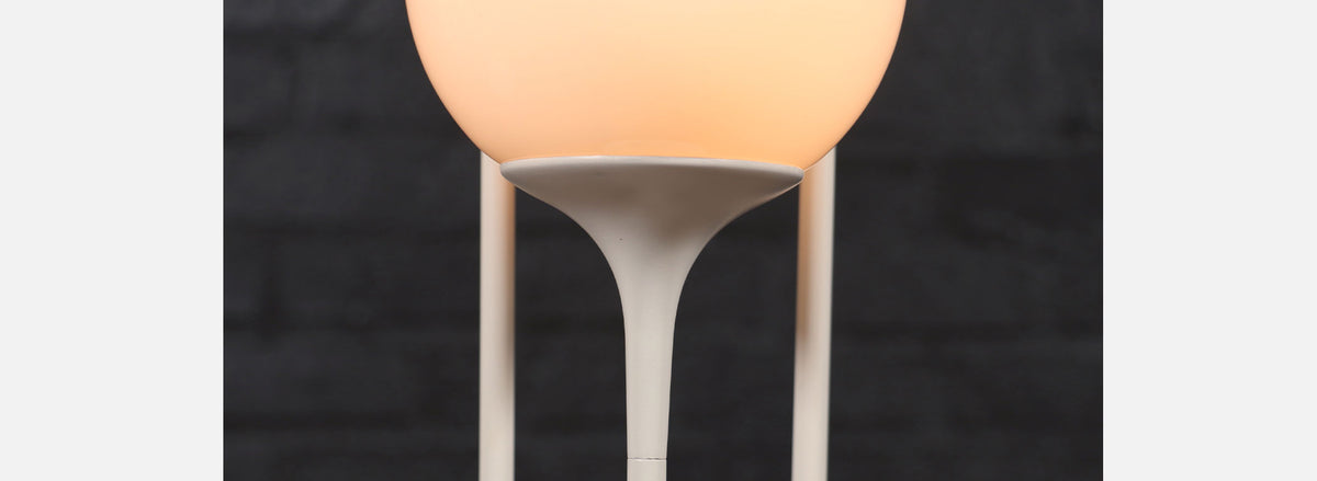 Mid-Century 3-Tier Orb Table Lamps by Lightolier