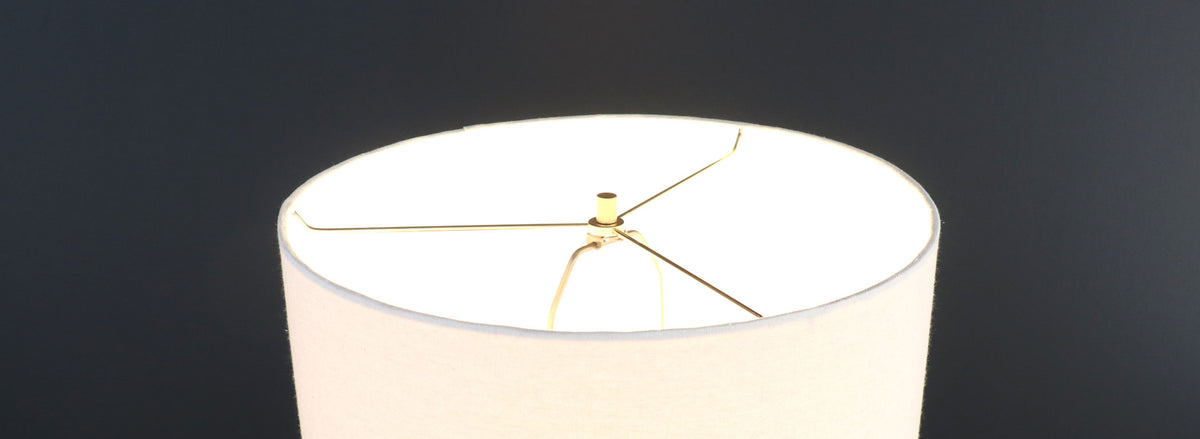Mid-Century Modern Brutalist Table Lamp by Laurel