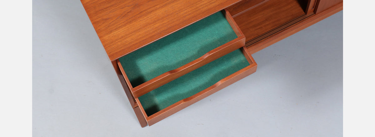 Danish Modern Teak Credenza by Aksel Kjersgaard